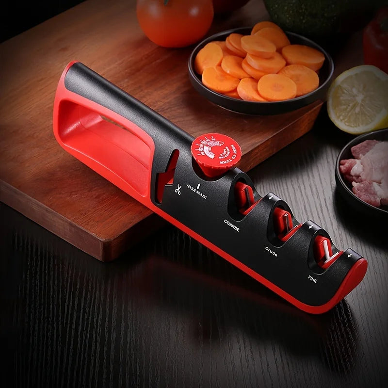 Adjustable 4-in-1 Knife Sharpener