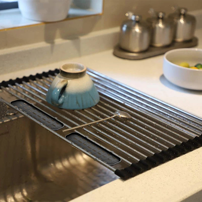 Foldable Sink Drain Rack