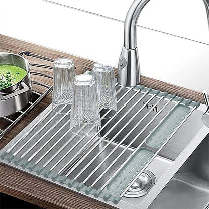 Foldable Sink Drain Rack