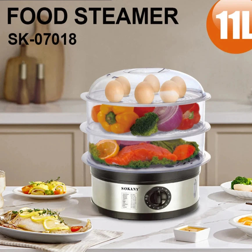 Electric Kitchen Food Steamer