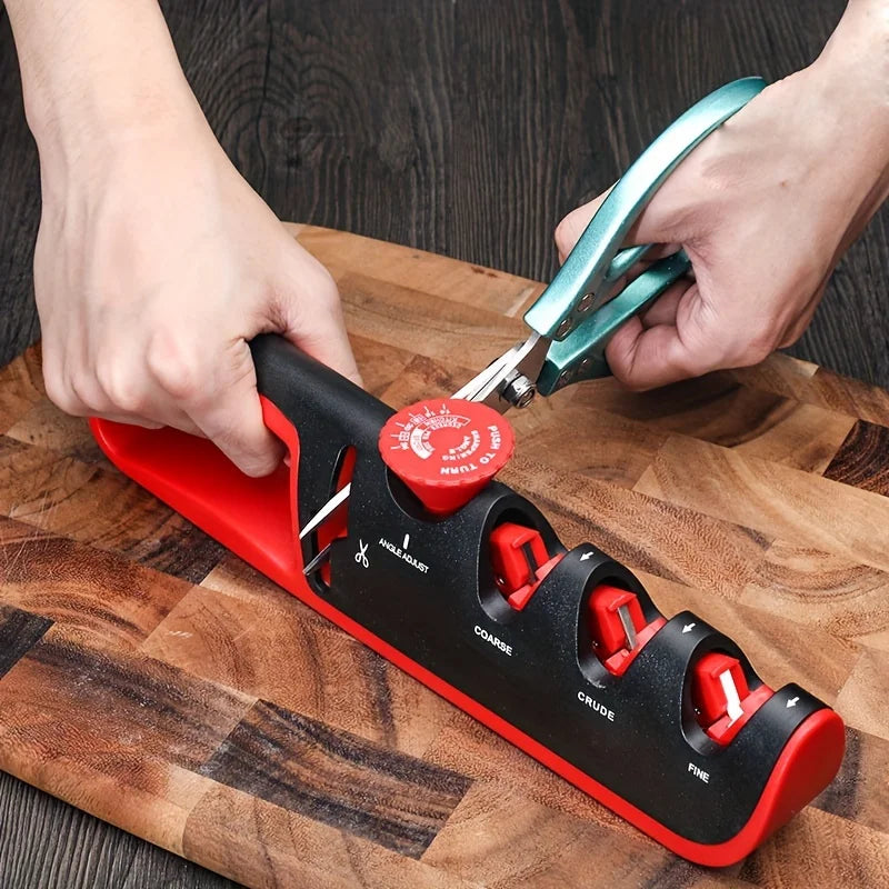 Adjustable 4-in-1 Knife Sharpener