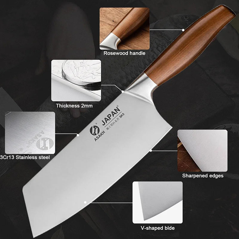 Stainless Steel Chef Knives